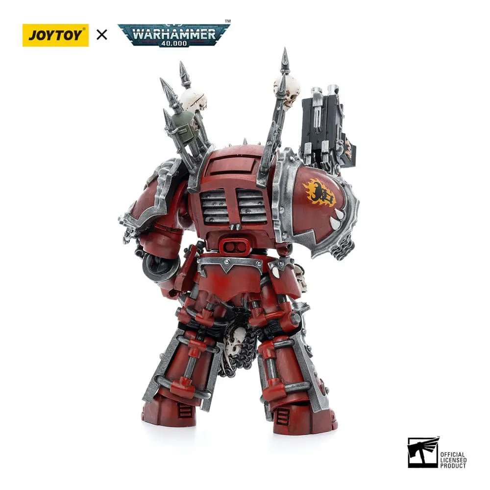 Warhammer 40k Action Figure 1/18 Chaos Space Marines Word Bearers Chaos Terminator Garchak Vash 12 cm product photo