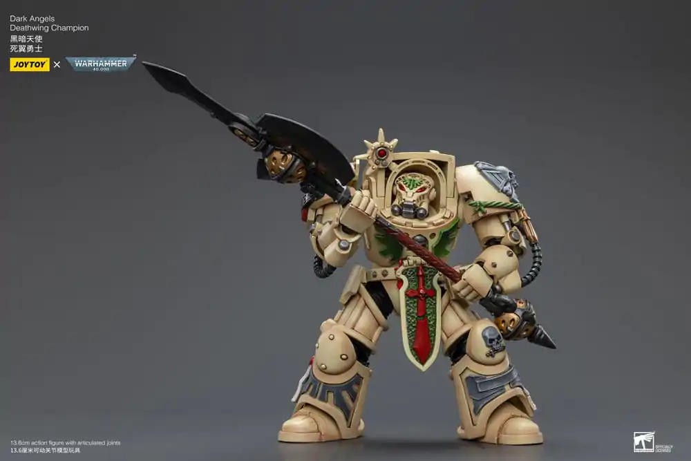 Warhammer 40k Action Figure 1/18 Dark Angels Deathwing Champion 12 cm product photo