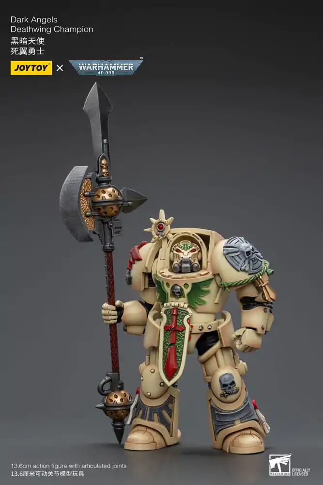 Warhammer 40k Action Figure 1/18 Dark Angels Deathwing Champion 12 cm product photo