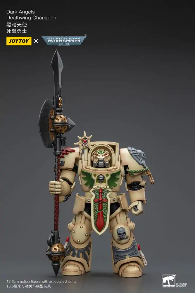 Warhammer 40k Action Figure 1/18 Dark Angels Deathwing Champion 12 cm product photo