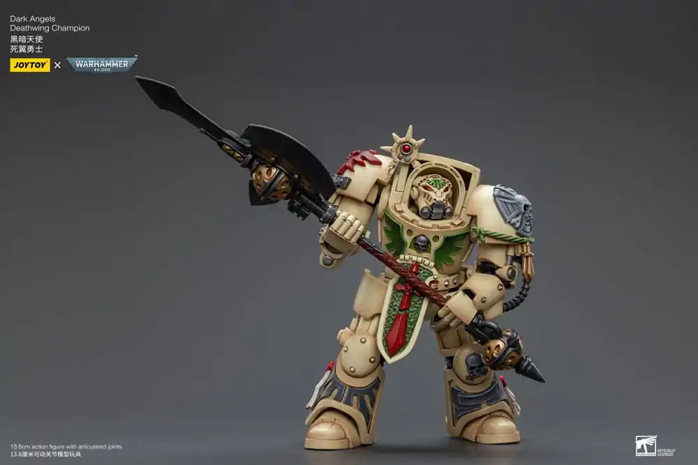 Warhammer 40k Action Figure 1/18 Dark Angels Deathwing Champion 12 cm product photo