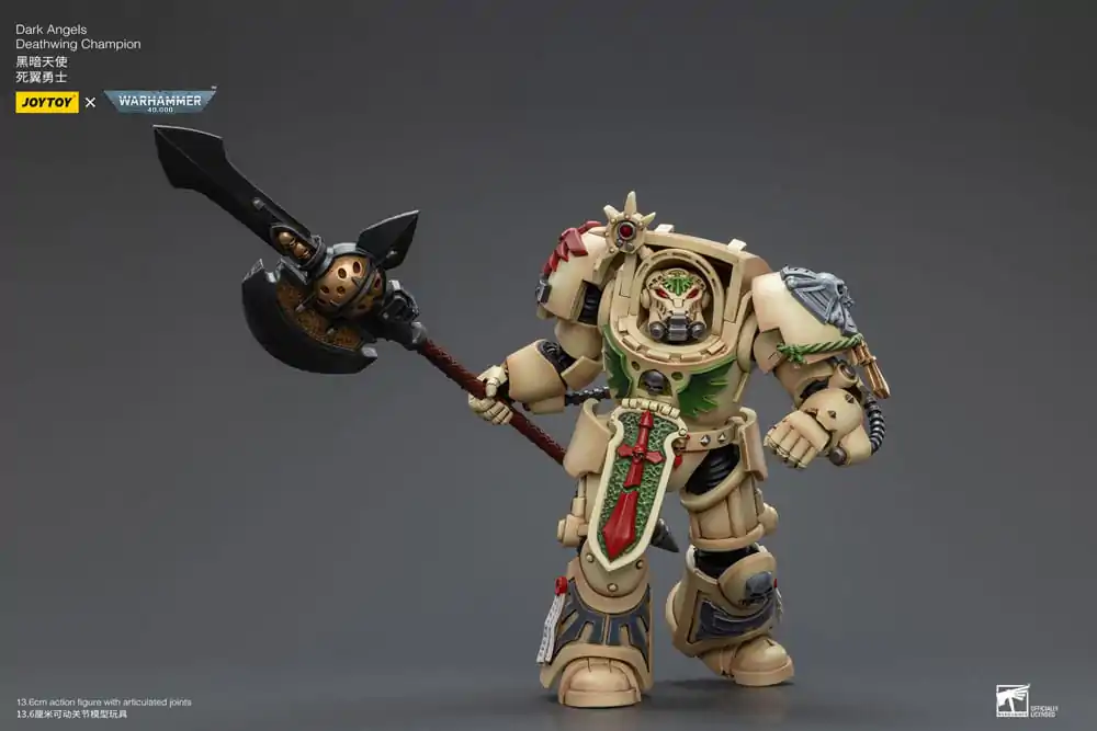 Warhammer 40k Action Figure 1/18 Dark Angels Deathwing Champion 12 cm product photo