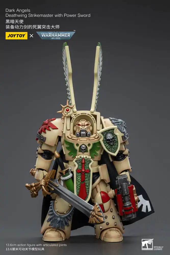 Warhammer 40k Action Figure 1/18 Dark Angels Deathwing Strikemaster with Power Sword 12 cm product photo