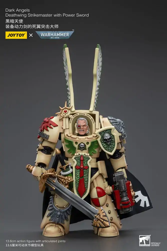 Warhammer 40k Action Figure 1/18 Dark Angels Deathwing Strikemaster with Power Sword 12 cm product photo