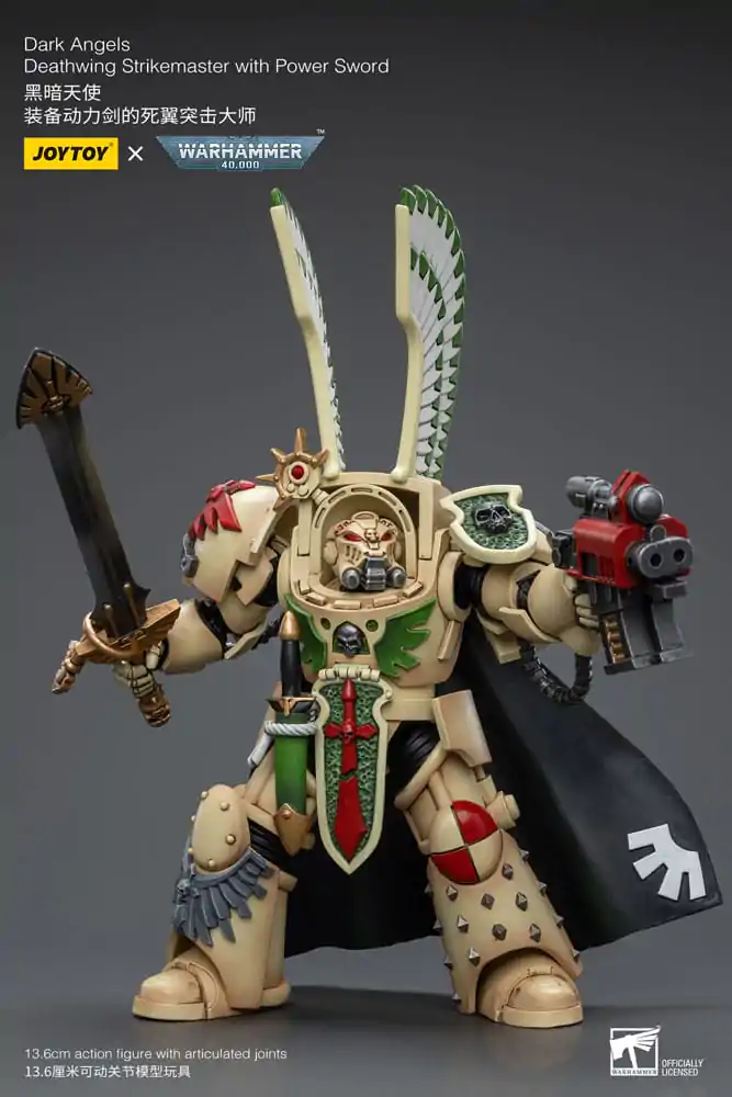 Warhammer 40k Action Figure 1/18 Dark Angels Deathwing Strikemaster with Power Sword 12 cm product photo