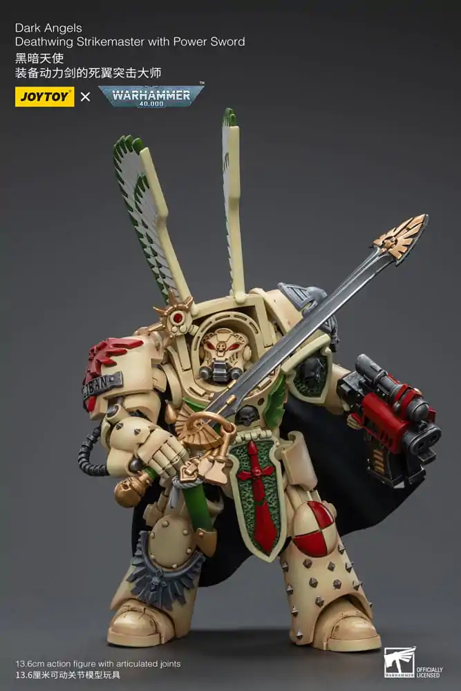 Warhammer 40k Action Figure 1/18 Dark Angels Deathwing Strikemaster with Power Sword 12 cm product photo