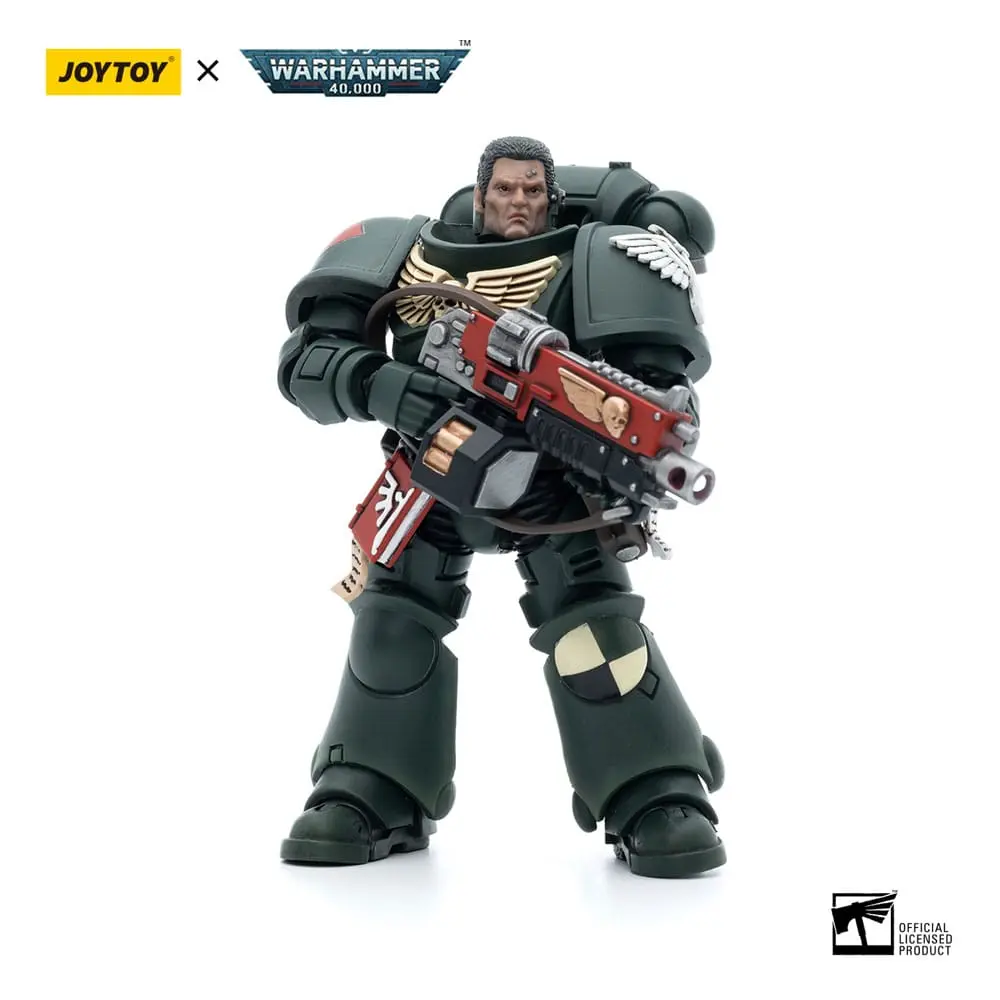 Warhammer 40k Action Figure 1/18 Dark Angels Intercessors Brother Asharr 12 cm product photo