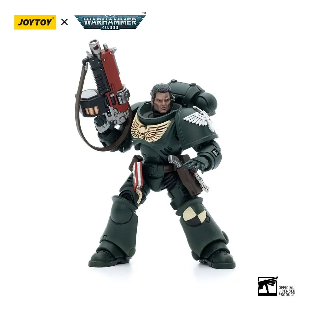 Warhammer 40k Action Figure 1/18 Dark Angels Intercessors Brother Asharr 12 cm product photo