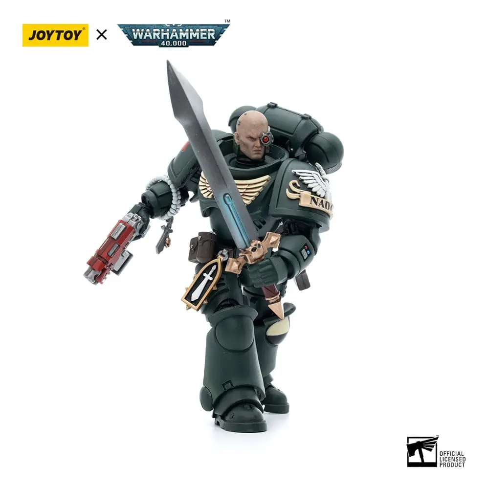 Warhammer 40k Action Figure 1/18 Dark Angels Intercessors Brother Nadael 12 cm product photo