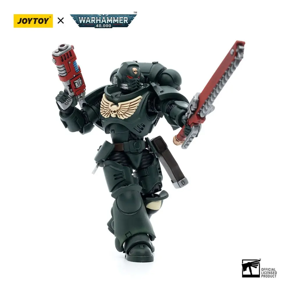 Warhammer 40k Action Figure 1/18 Dark Angels Intercessors Sergeant Caslan 12 cm product photo