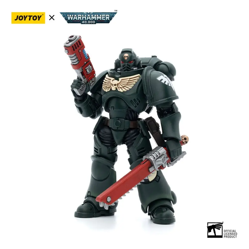 Warhammer 40k Action Figure 1/18 Dark Angels Intercessors Sergeant Caslan 12 cm product photo