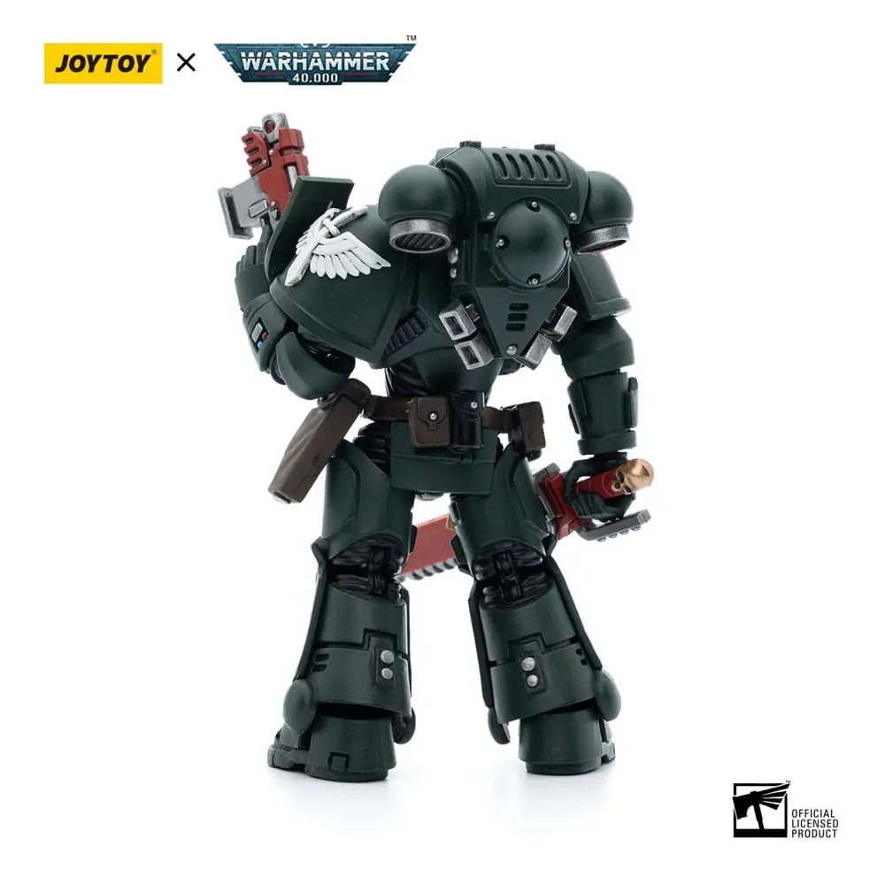 Warhammer 40k Action Figure 1/18 Dark Angels Intercessors Sergeant Rakiel 12 cm product photo