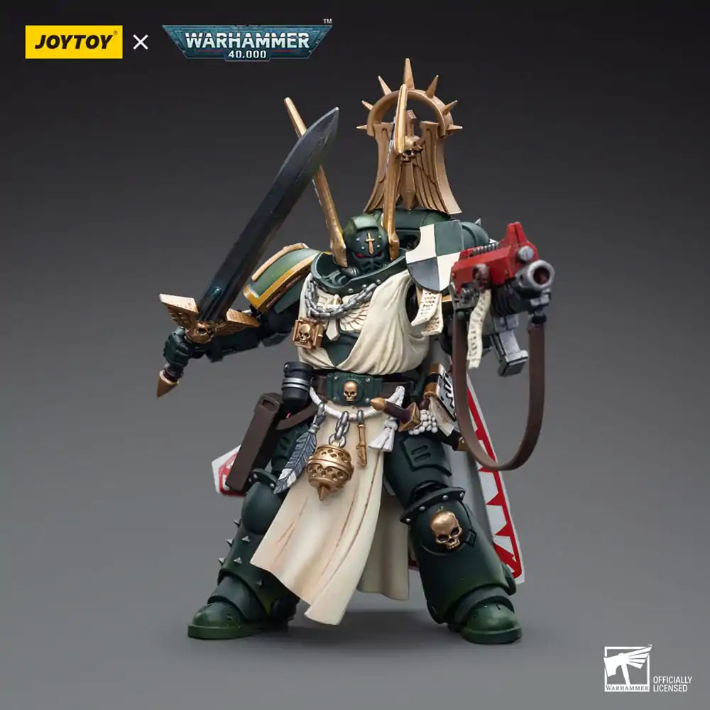 Warhammer 40k Action Figure 1/18 Dark Angels Master Lazarus 12 cm termékfotó