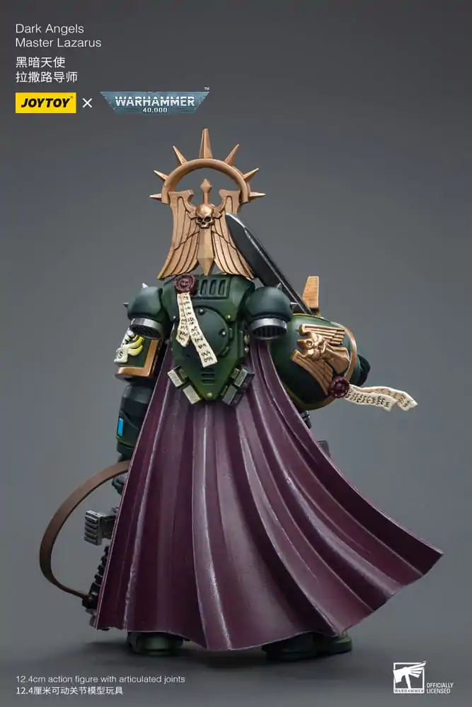 Warhammer 40k Action Figure 1/18 Dark Angels Master Lazarus 12 cm termékfotó