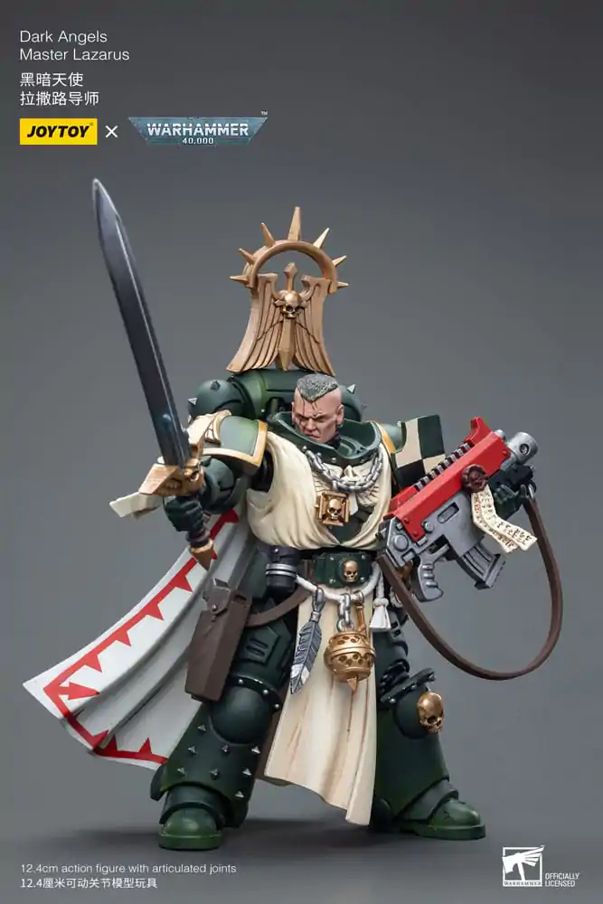 Warhammer 40k Action Figure 1/18 Dark Angels Master Lazarus 12 cm termékfotó