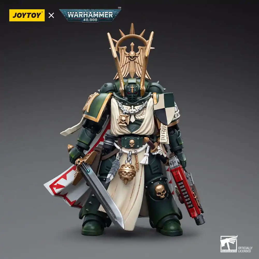 Warhammer 40k Action Figure 1/18 Dark Angels Master Lazarus 12 cm termékfotó