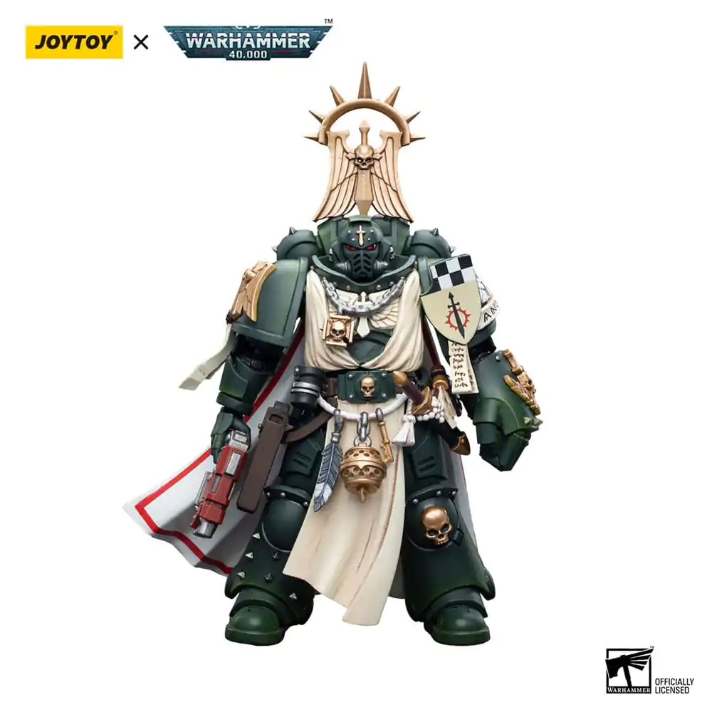 Warhammer 40k Action Figure 1/18 Dark Angels Master with Power Fist 12 cm termékfotó