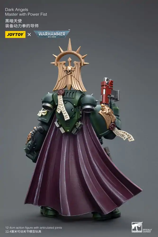 Warhammer 40k Action Figure 1/18 Dark Angels Master with Power Fist 12 cm termékfotó