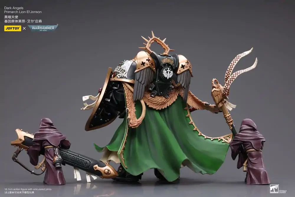 Warhammer 40k Action Figure 1/18 Dark Angels Primarch Lion El' Jonson 18 cm termékfotó