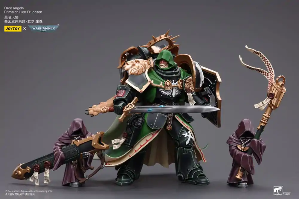 Warhammer 40k Action Figure 1/18 Dark Angels Primarch Lion El' Jonson 18 cm termékfotó