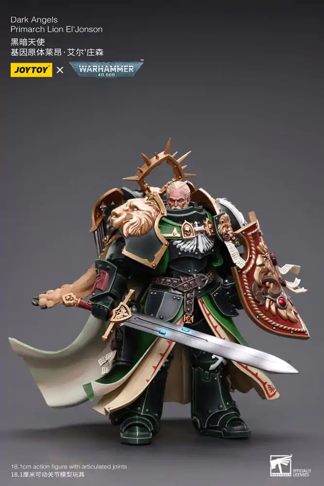 Warhammer 40k Action Figure 1/18 Dark Angels Primarch Lion El' Jonson 18 cm termékfotó