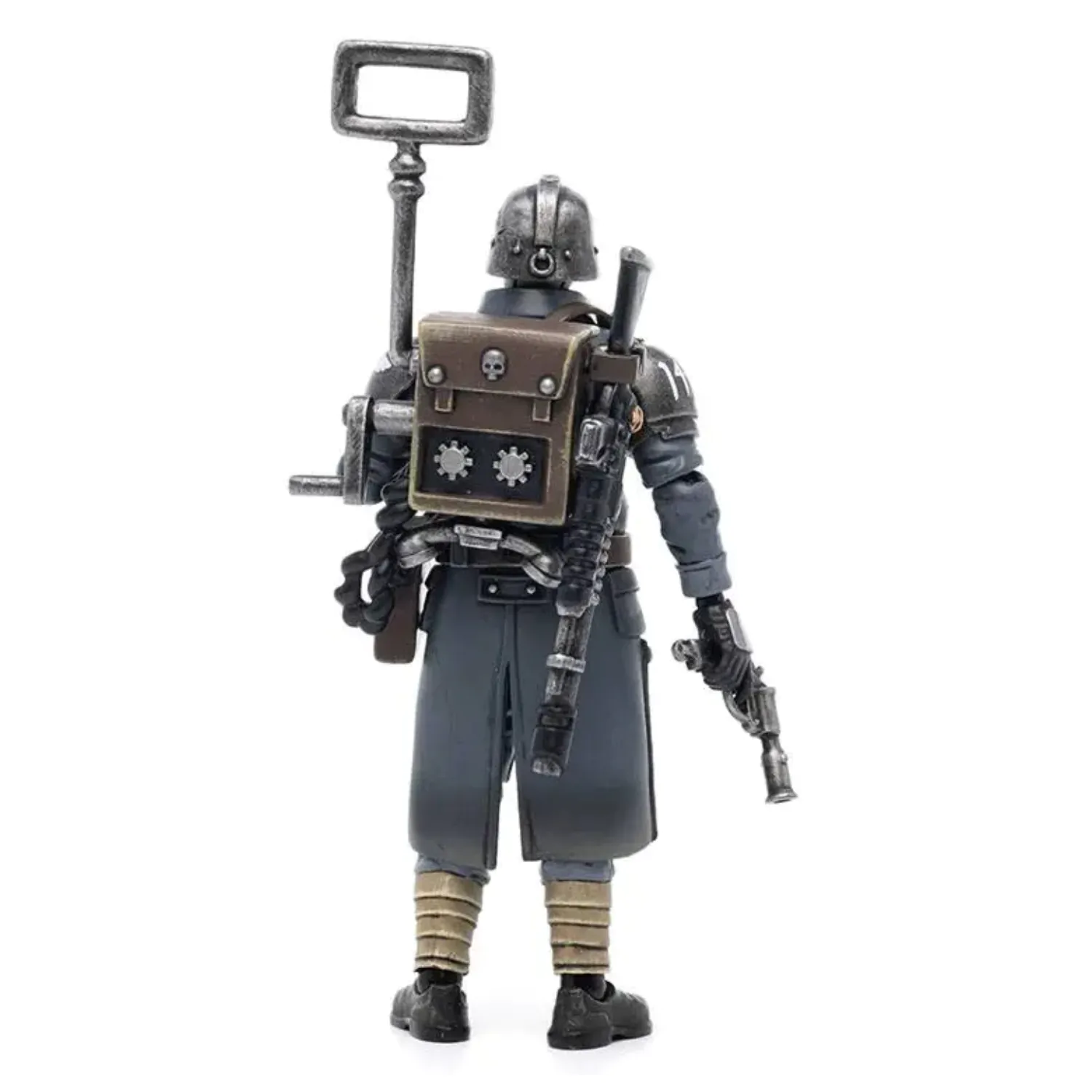 Warhammer 40k Action Figure 1/18 Death Korps of Krieg Veteran Squad Guardsman Communications Specialist 10 cm product photo