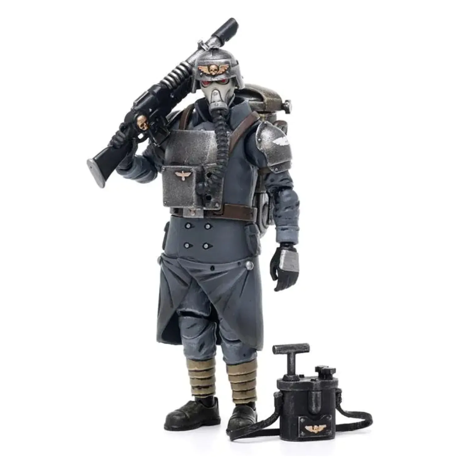 Warhammer 40k Action Figure 1/18 Death Korps of Krieg Veteran Squad Guardsman Demolitions Specialist 10 cm product photo