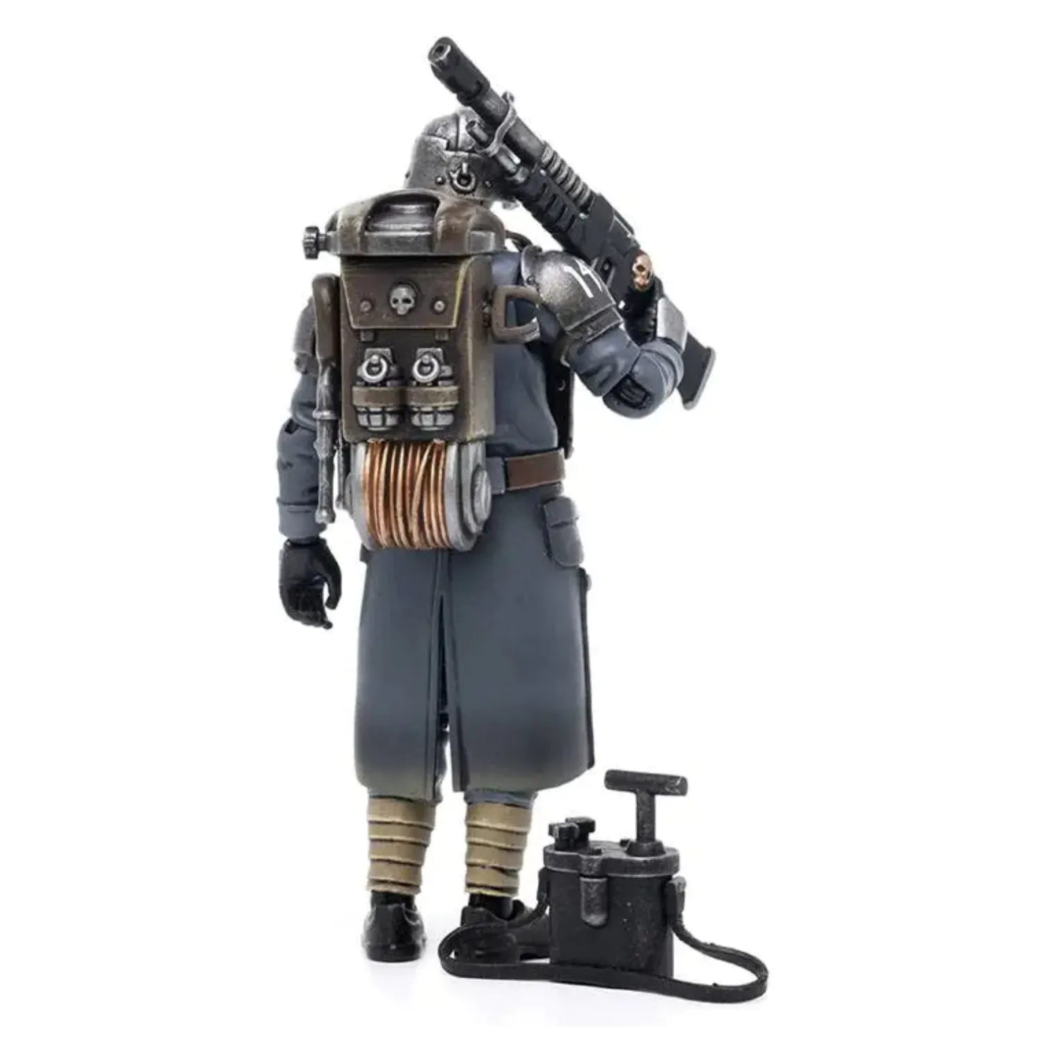 Warhammer 40k Action Figure 1/18 Death Korps of Krieg Veteran Squad Guardsman Demolitions Specialist 10 cm product photo