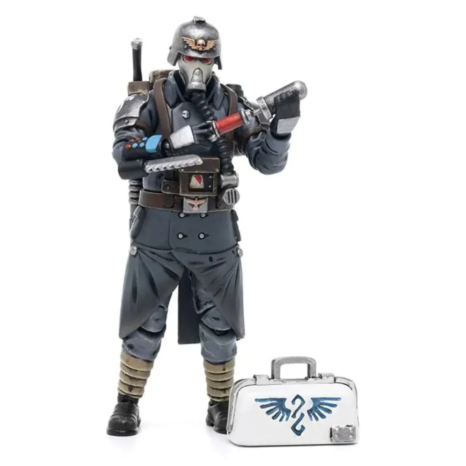 Warhammer 40k Action Figure 1/18 Death Korps of Krieg Veteran Squad Guardsman Medic 10 cm product photo