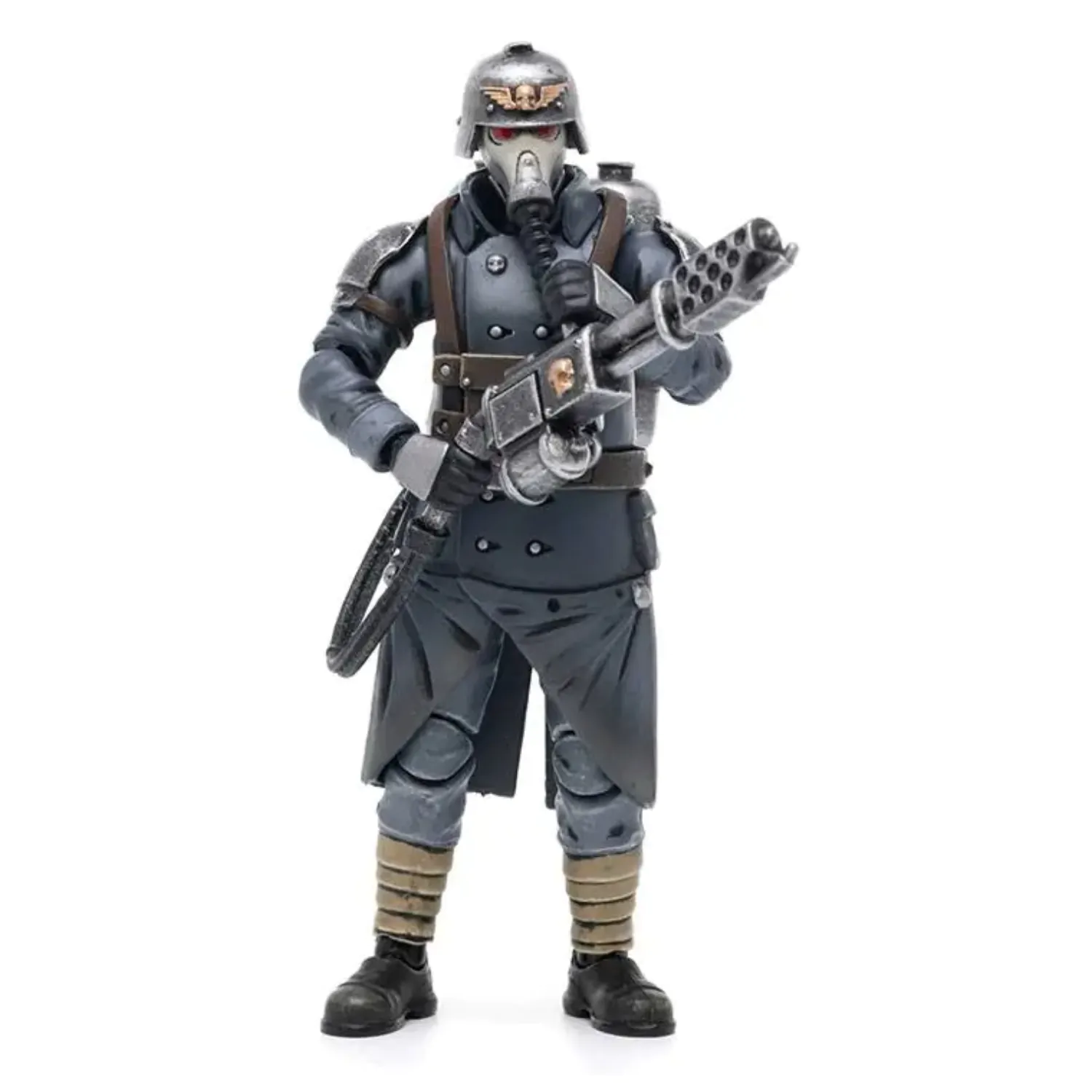 Warhammer 40k Action Figure 1/18 Death Korps of Krieg Veteran Squad Guardsman with Flamer 10 cm product photo