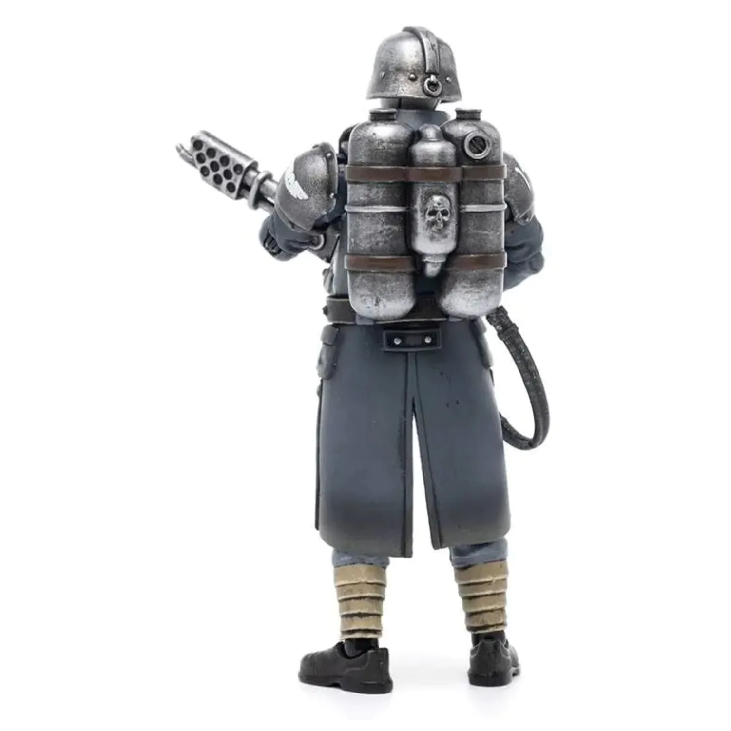 Warhammer 40k Action Figure 1/18 Death Korps of Krieg Veteran Squad Guardsman with Flamer 10 cm product photo
