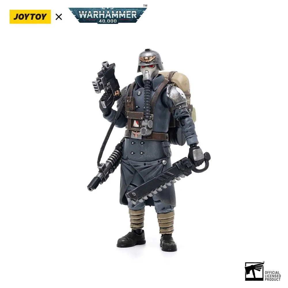 Warhammer 40k Action Figure 1/18 Death Korps of Krieg Veteran Squad Sergeant 10 cm termékfotó