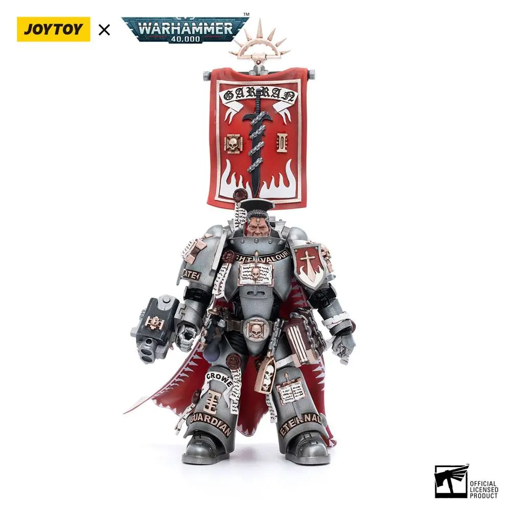 Warhammer 40k Action Figure 1/18 Grey Knights Castellan Crowe 12 cm product photo