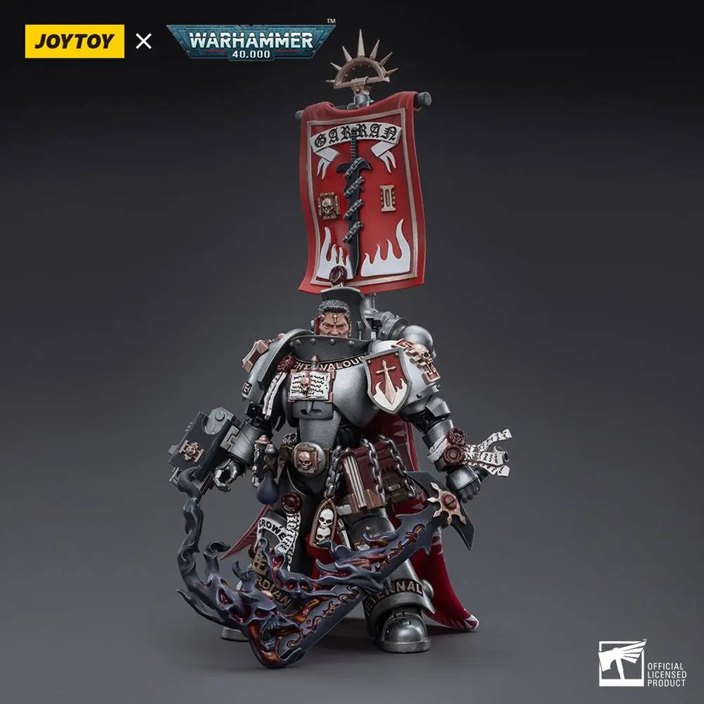Warhammer 40k Action Figure 1/18 Grey Knights Castellan Crowe 12 cm product photo