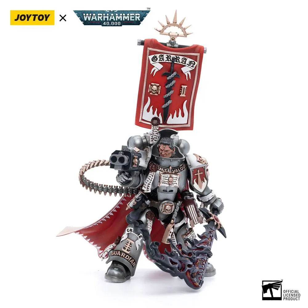 Warhammer 40k Action Figure 1/18 Grey Knights Castellan Crowe 12 cm product photo
