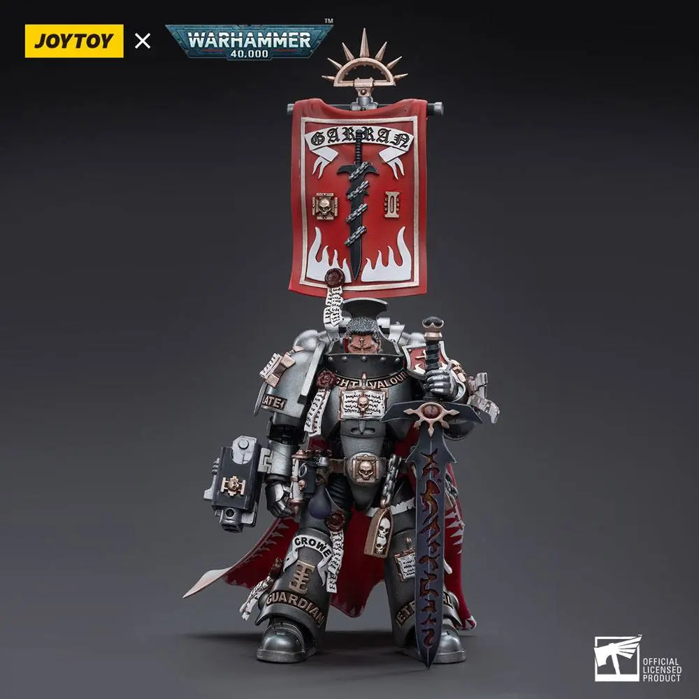 Warhammer 40k Action Figure 1/18 Grey Knights Castellan Crowe 12 cm product photo