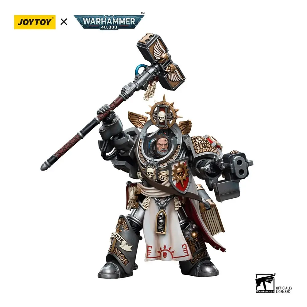 Warhammer 40k Action Figure 1/18 Grey Knights Grand Master Voldus 12 cm termékfotó