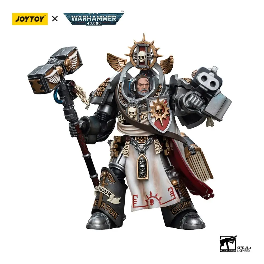 Warhammer 40k Action Figure 1/18 Grey Knights Grand Master Voldus 12 cm termékfotó