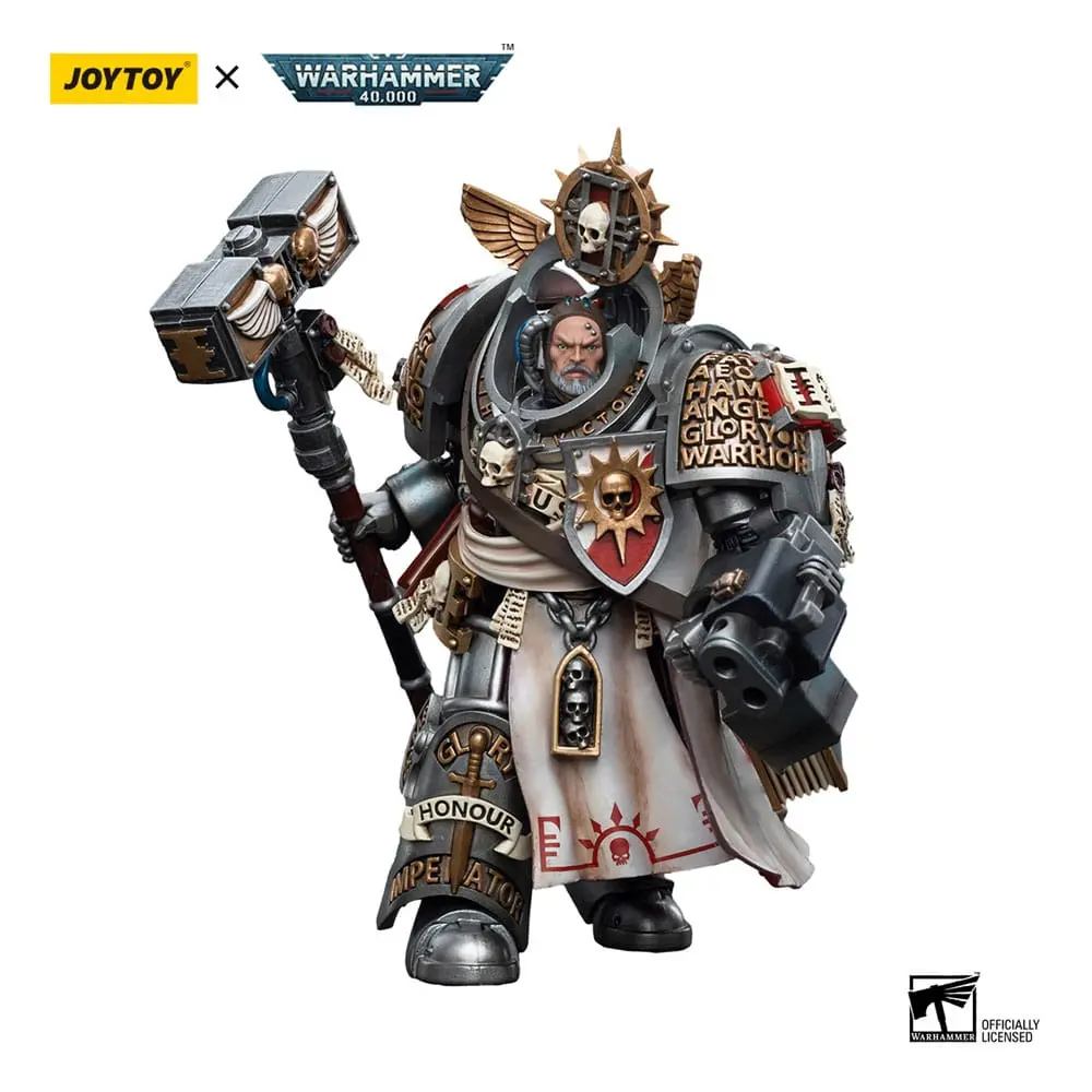 Warhammer 40k Action Figure 1/18 Grey Knights Grand Master Voldus 12 cm termékfotó