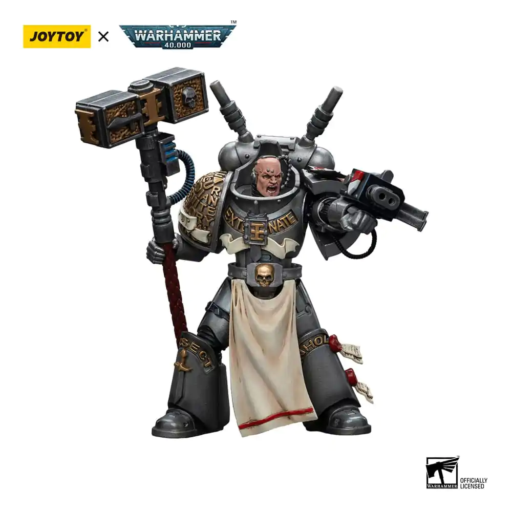 Warhammer 40k Action Figure 1/18 Grey Knights Interceptor Squad Interceptor Justicar 12 cm termékfotó