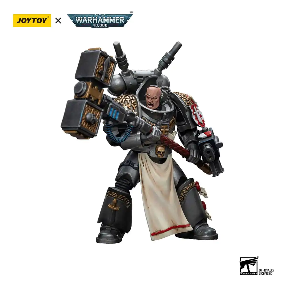 Warhammer 40k Action Figure 1/18 Grey Knights Interceptor Squad Interceptor Justicar 12 cm termékfotó