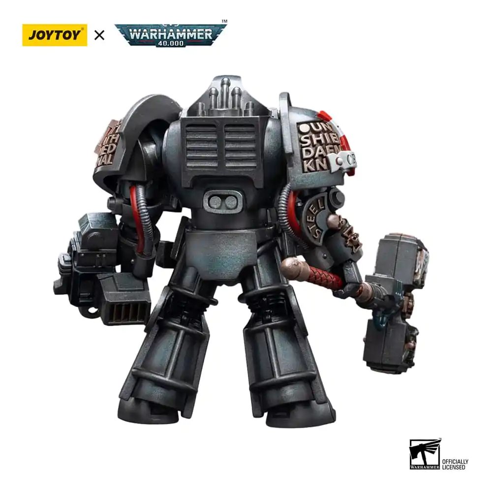 Warhammer 40k Action Figure 1/18 Grey Knights Nemesis Dreadknight (Including Grey Knights Terminator Caddon Vibova) 12 cm product photo
