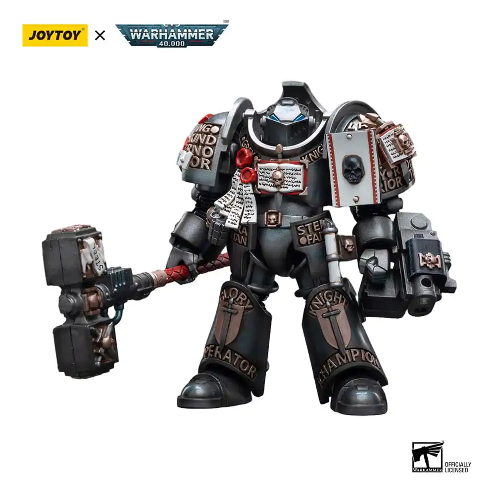 Warhammer 40k Action Figure 1/18 Grey Knights Nemesis Dreadknight (Including Grey Knights Terminator Caddon Vibova) 12 cm product photo
