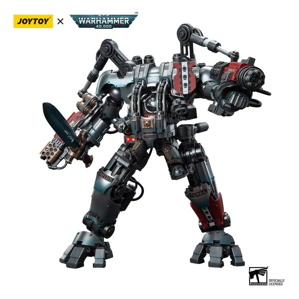 Warhammer 40k Action Figure 1/18 Grey Knights Nemesis Dreadknight (Including Grey Knights Terminator Caddon Vibova) 12 cm product photo