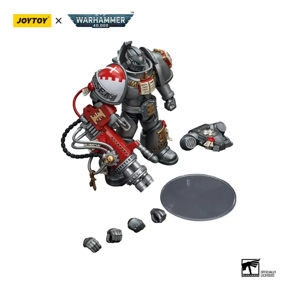 Warhammer 40k Action Figure 1/18 Grey Knights Strike Squad Grey Knight with Psilencer 12 cm termékfotó