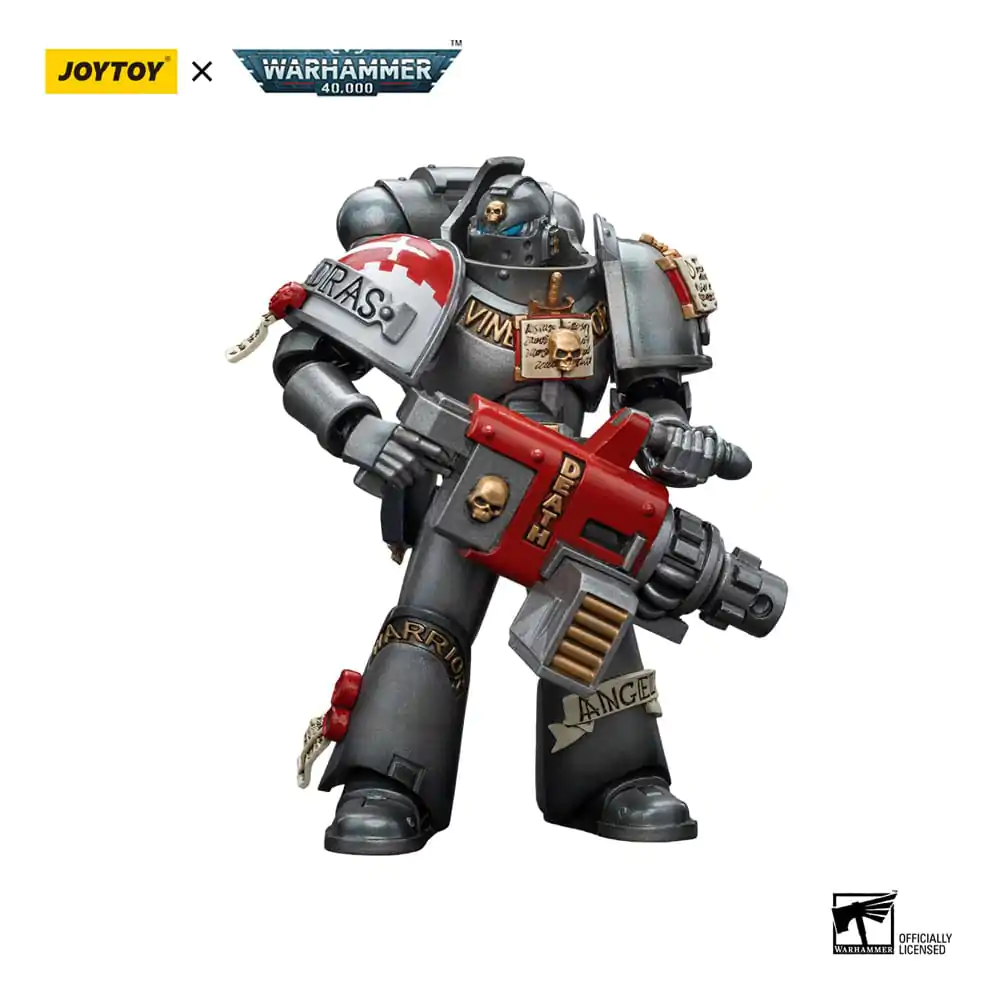 Warhammer 40k Action Figure 1/18 Grey Knights Strike Squad Grey Knight with Psycannon 12 cm product photo