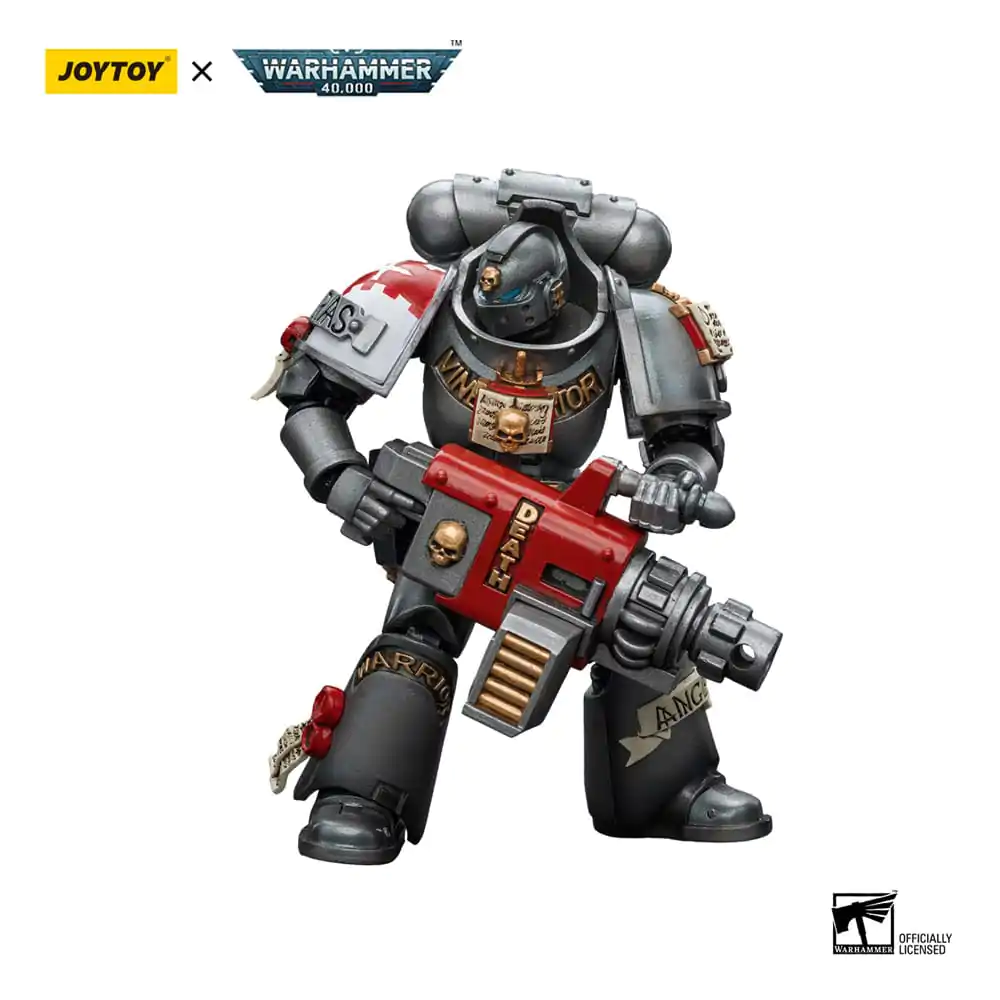 Warhammer 40k Action Figure 1/18 Grey Knights Strike Squad Grey Knight with Psycannon 12 cm product photo