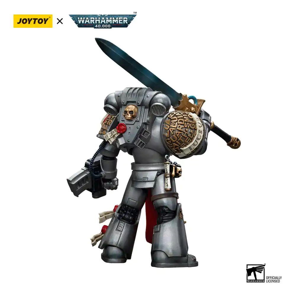 Warhammer 40k Action Figure 1/18 Grey Knights Strike Squad Justicar 12 cm termékfotó