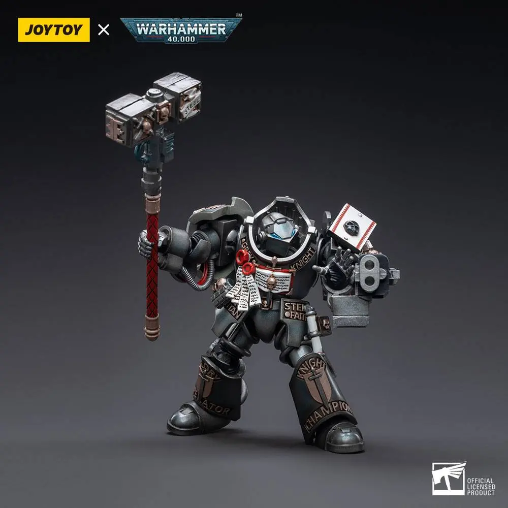 Warhammer 40k Action Figure 1/18 Grey Knights Terminator Caddon Vibova 13 cm product photo