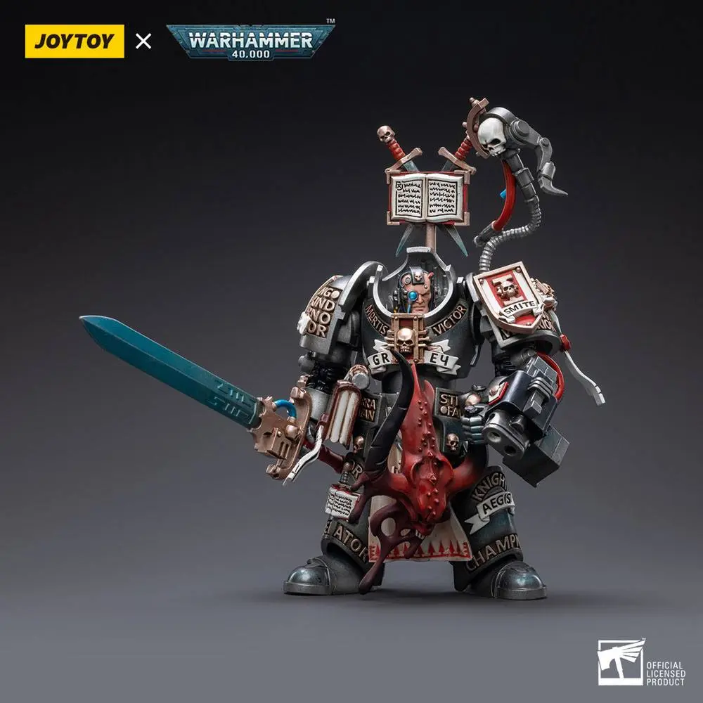 Warhammer 40k Action Figure 1/18 Grey Knights Terminator Incanus Neodan 13 cm product photo